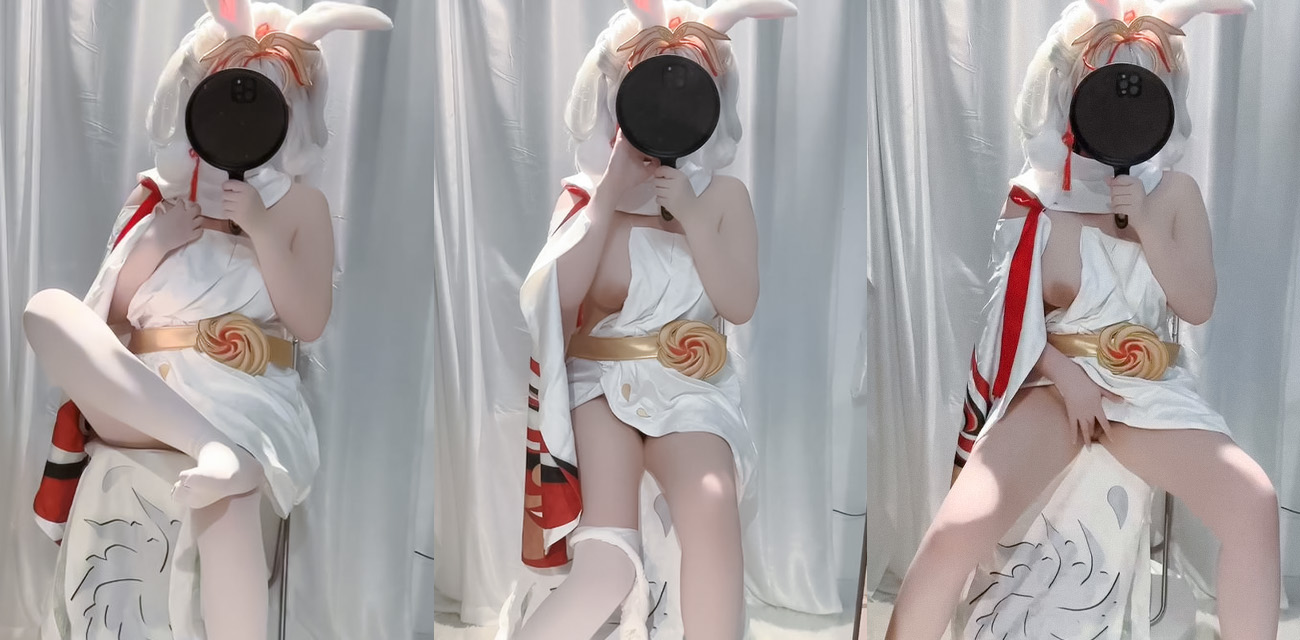 快手coser网红【咩咩宝宝】大尺度私密视频流出，白丝美腿无限诱惑猛扣嫩穴自慰潮喷